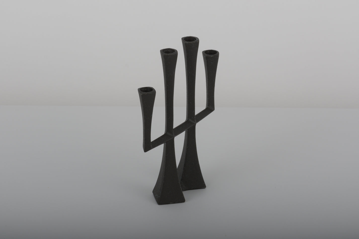 Jens Quistgaard Cast Iron Candle Holder Set