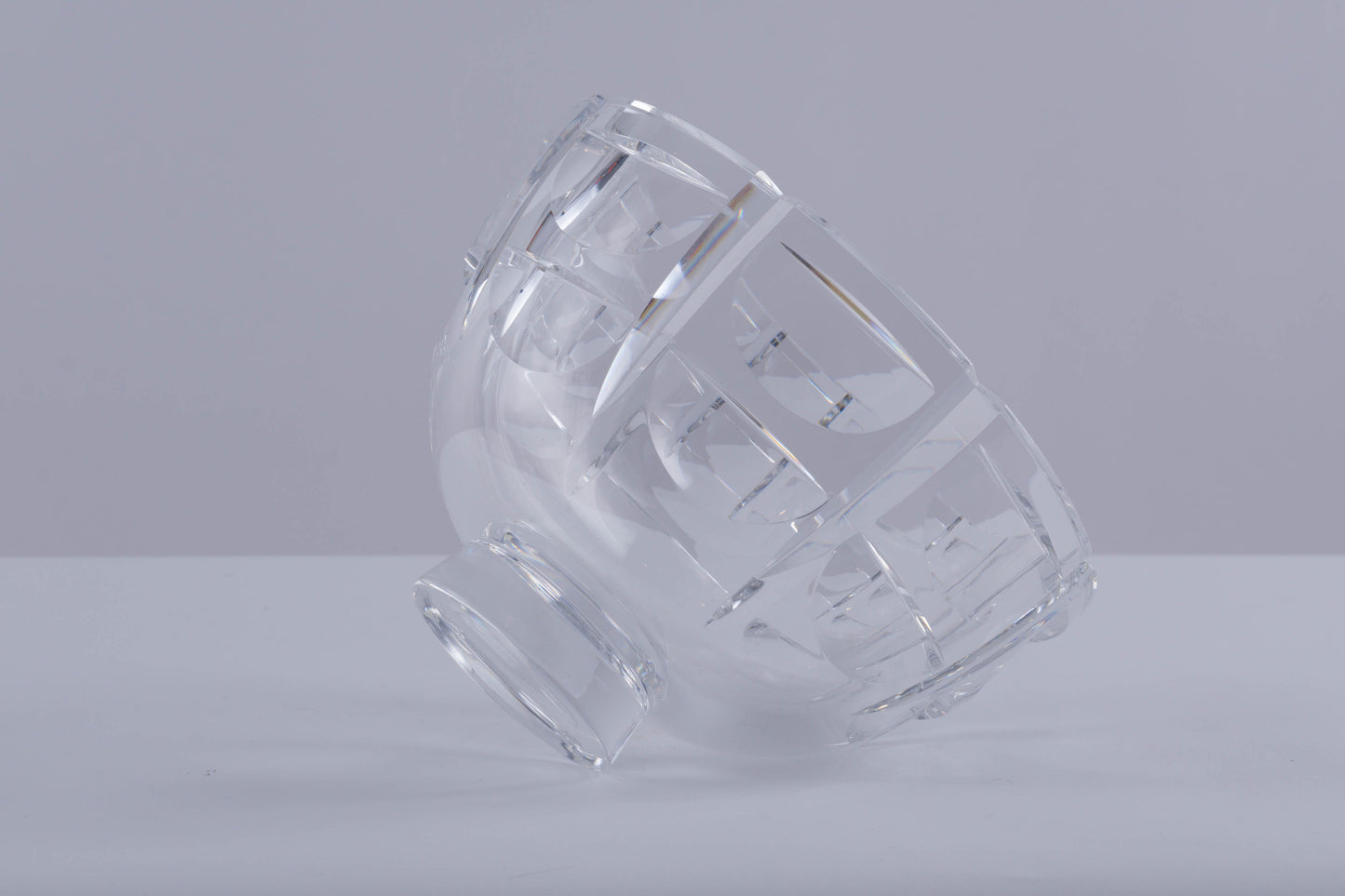 Orrefors "Thousand Windows" Cut Crystal Bowl