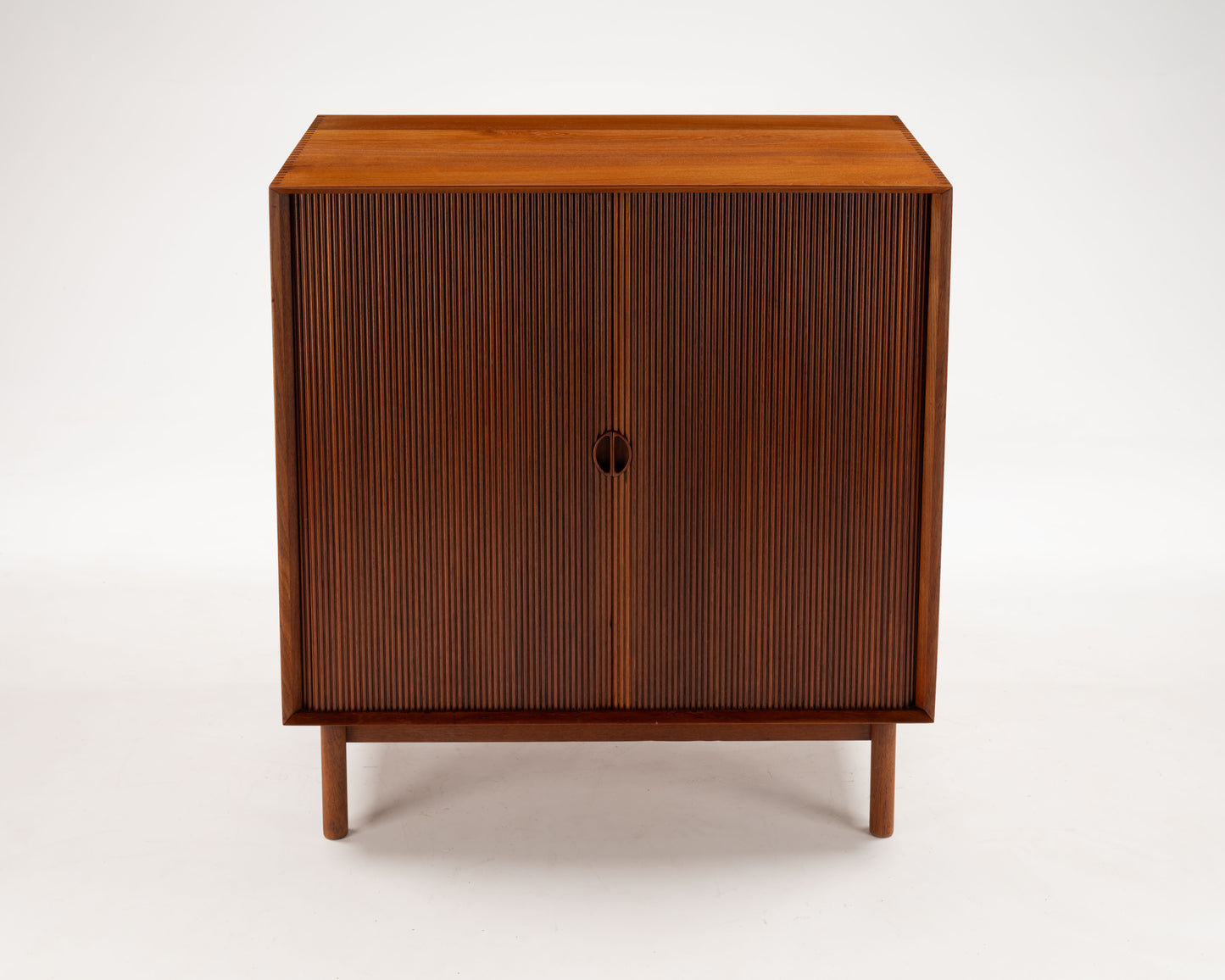 Peter Hvidt Tambour Door Cabinet
