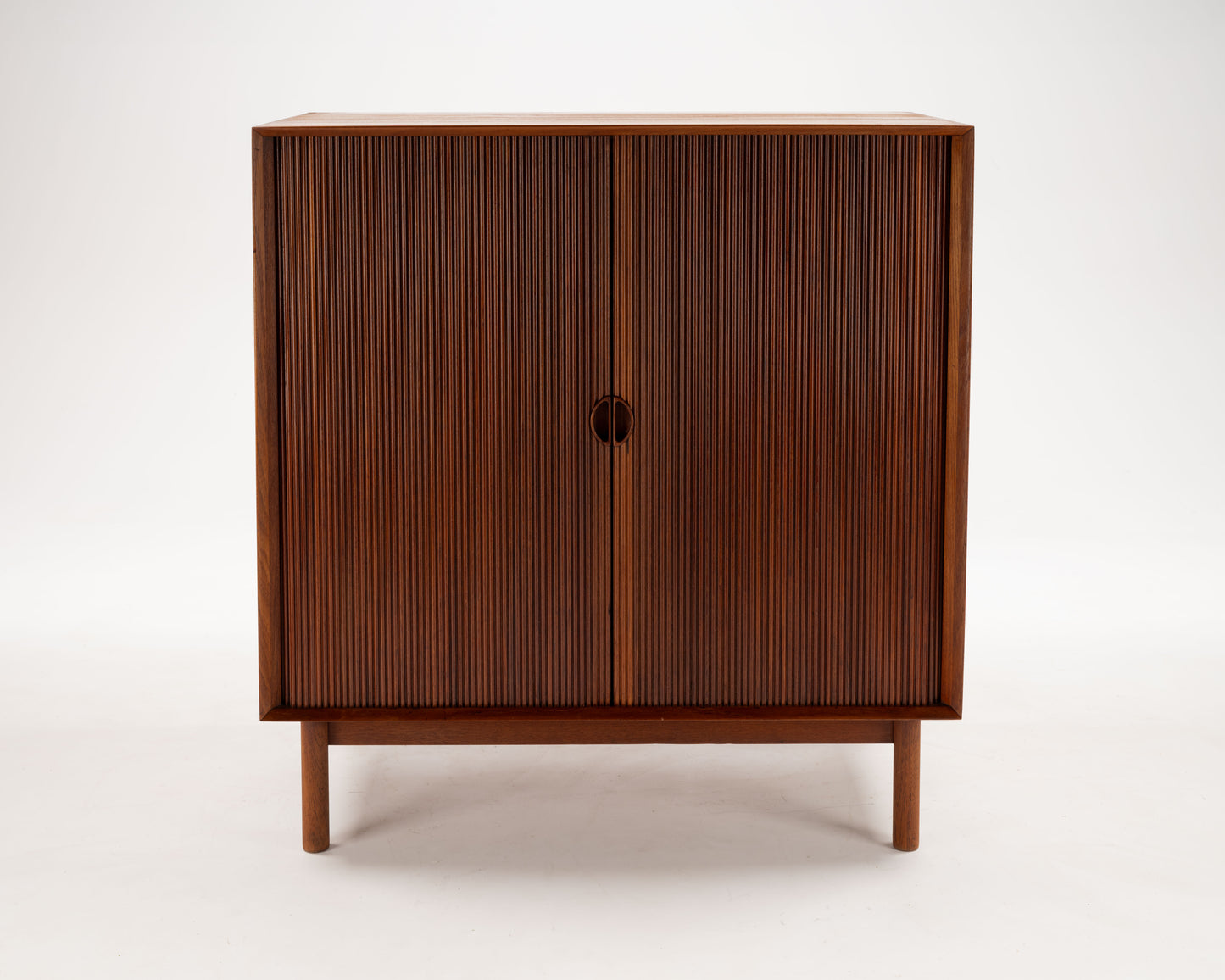 Peter Hvidt Tambour Door Cabinet