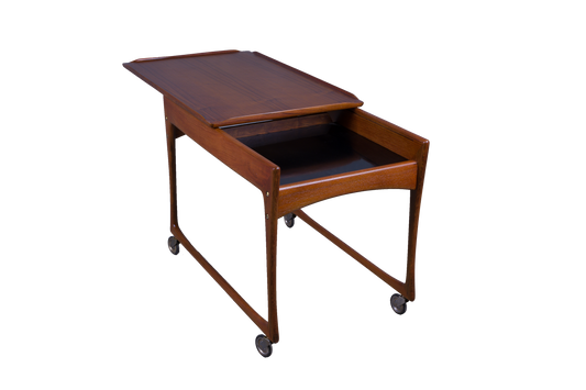 Ingvar Jensen Teak Bar Cart