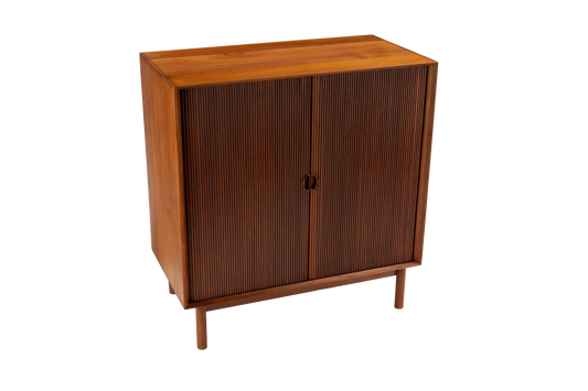 Peter Hvidt Tambour Door Cabinet