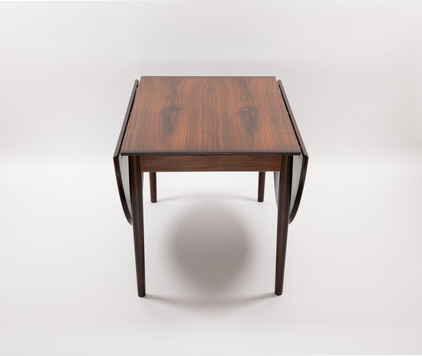 Arne Vodder Drop Leaf Rosewood Dining Table
