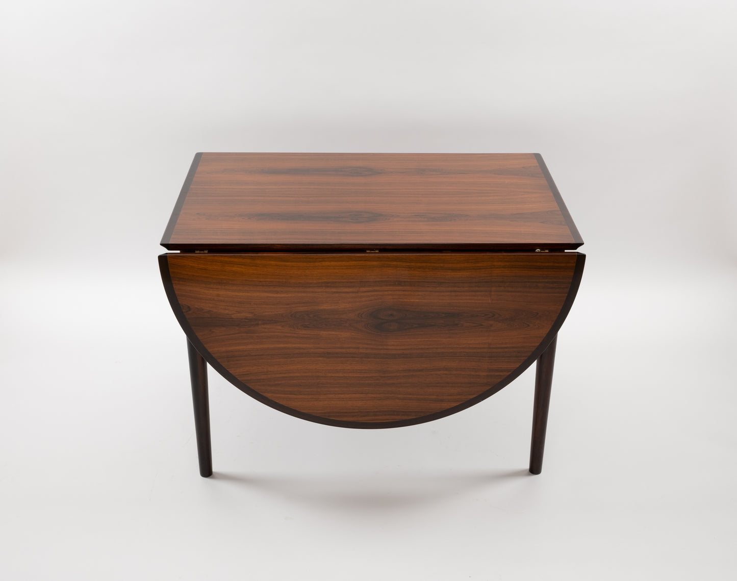 Arne Vodder Drop Leaf Rosewood Dining Table