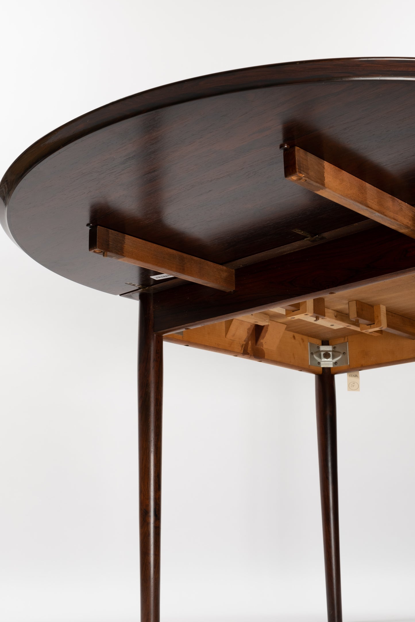Arne Vodder Drop Leaf Rosewood Dining Table