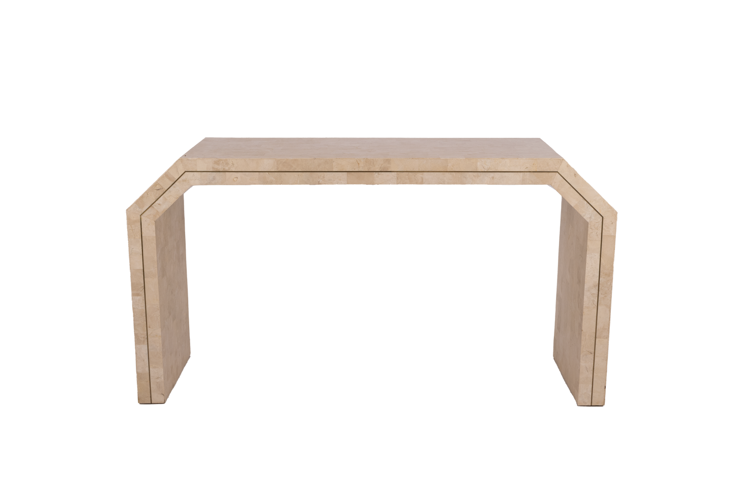 Casa Bique Tessellated Marble Console Table