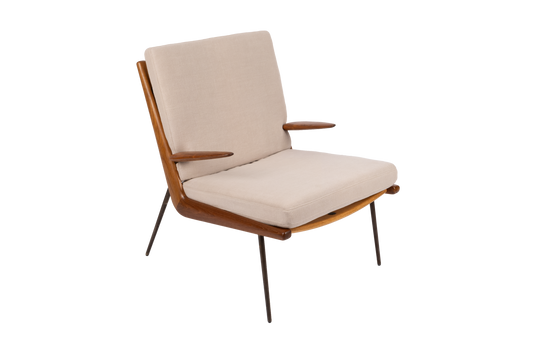 Peter Hvidt "Boomerang" Arm Chairs