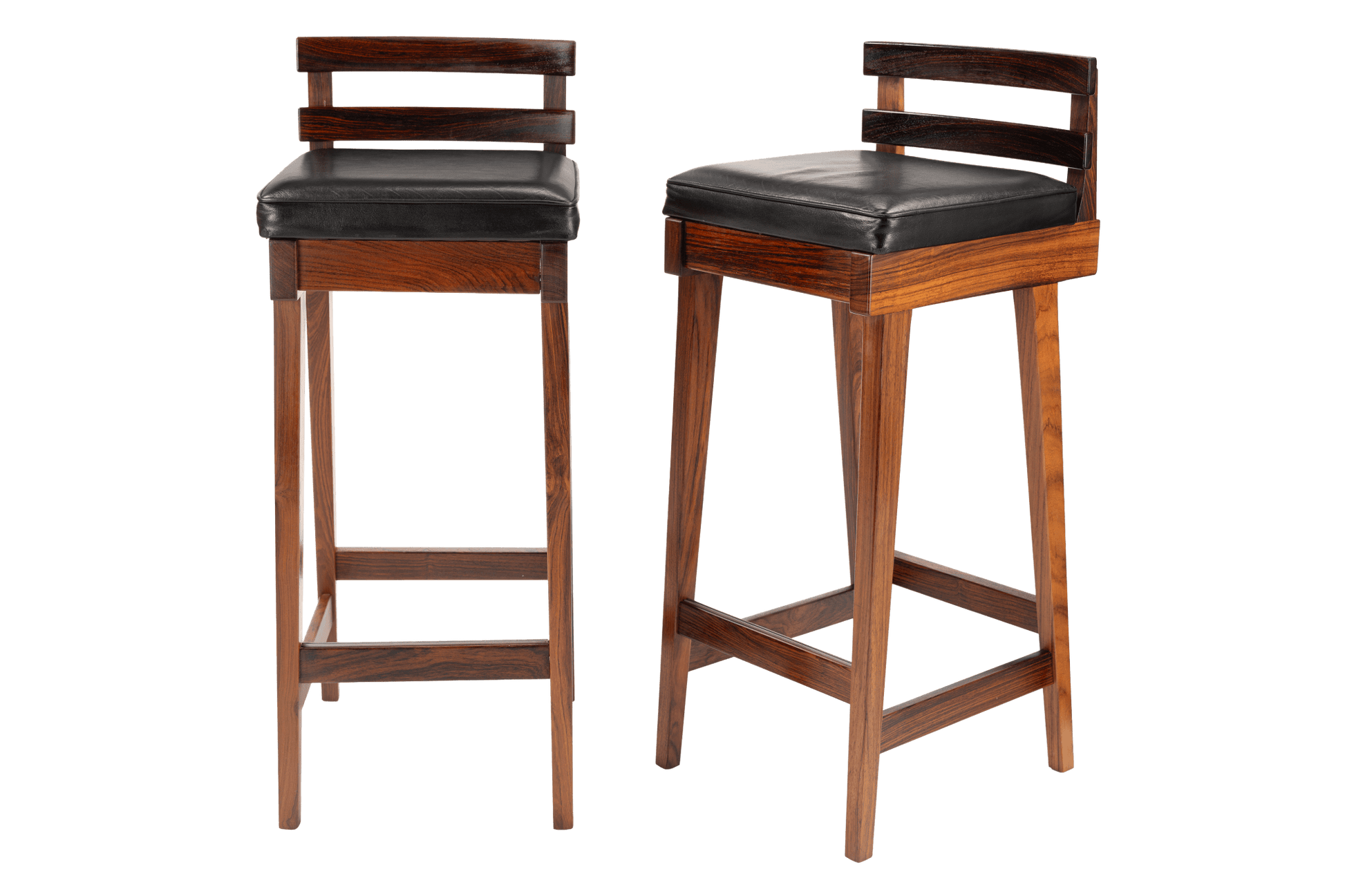 Erik Buck Pair of Rosewood Stools – Egg Culture