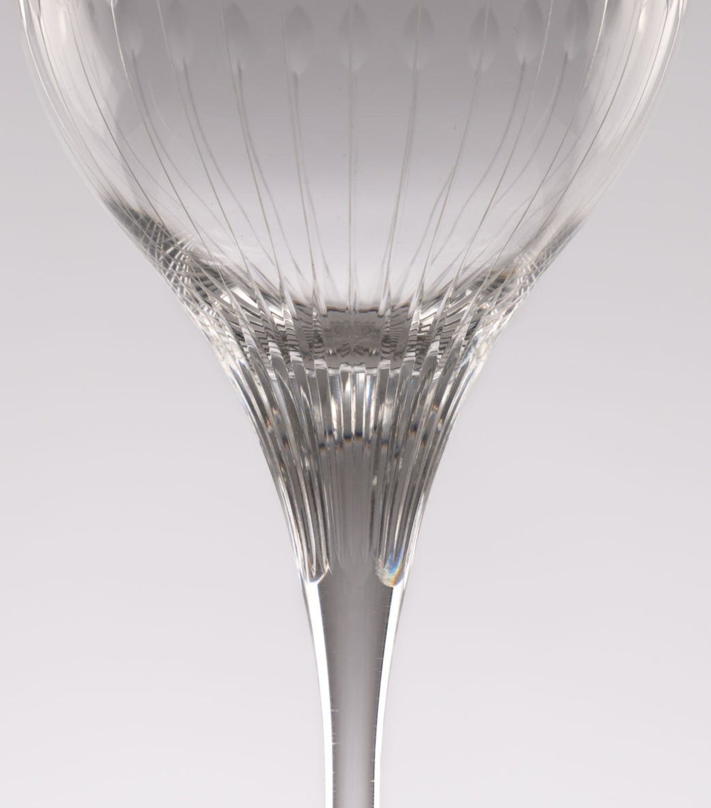 Rosenthal Lotus Cut Crystal Stemware