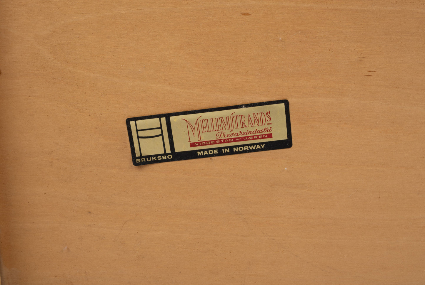 Bruksbo Rosewood Rolling Cart