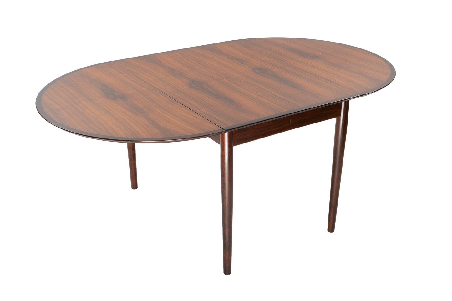 Arne Vodder Drop Leaf Rosewood Dining Table