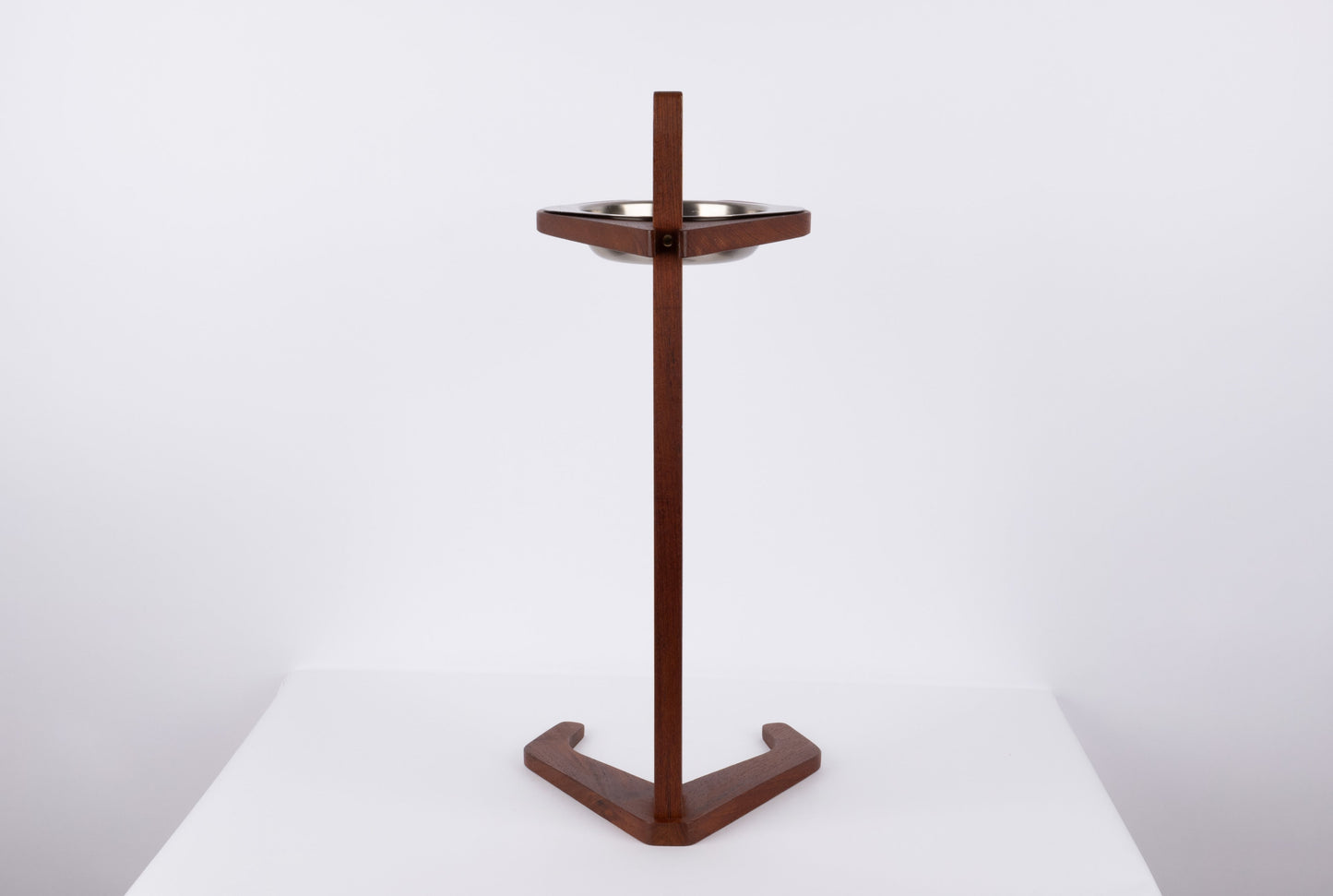 Teak Ashtray Stand