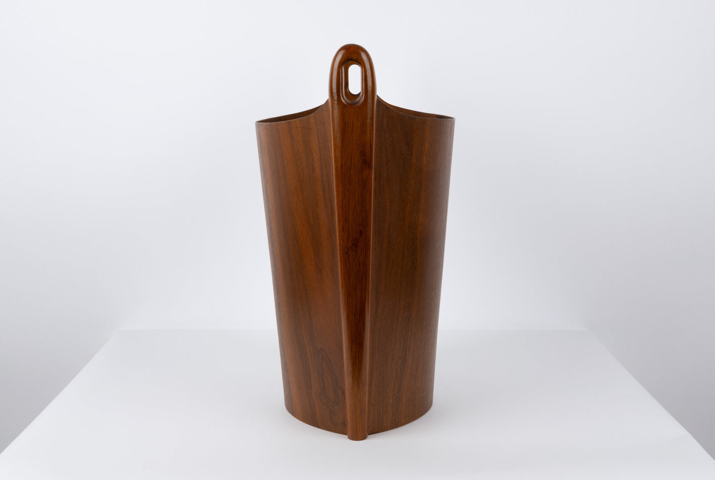 Einar Barnes Teak Wastebasket