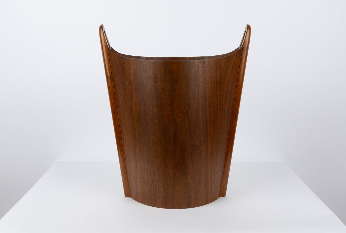 Einar Barnes Teak Wastebasket
