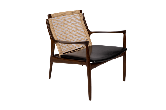 Ib Kofod Larsen Cane Armchair for Selig