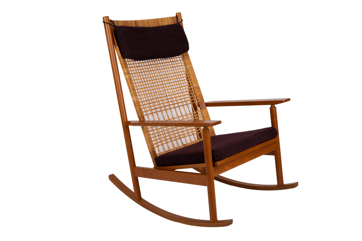 Hans Olsen Cane Rocking Chair