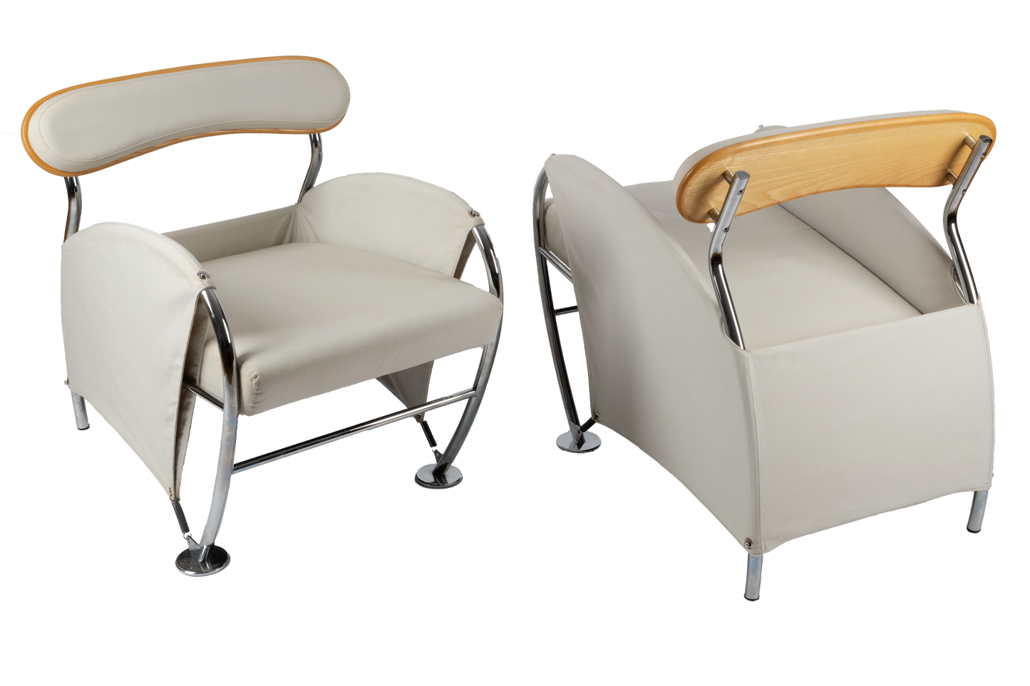 Massimo Iosa Ghini Arm Chair Pair