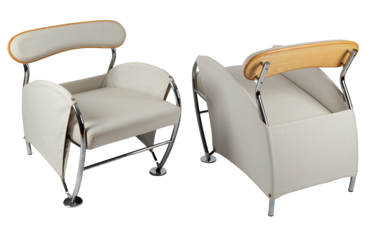 Massimo Iosa Ghini Arm Chair Pair