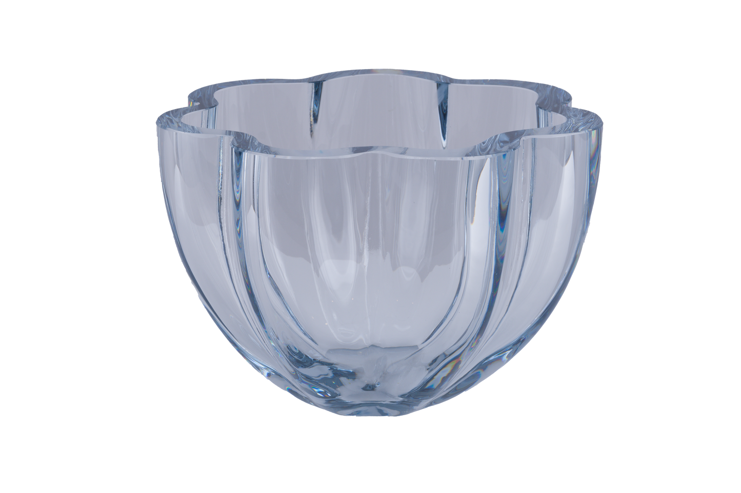 Strombergshyttan Glass Company Crystal Bowl