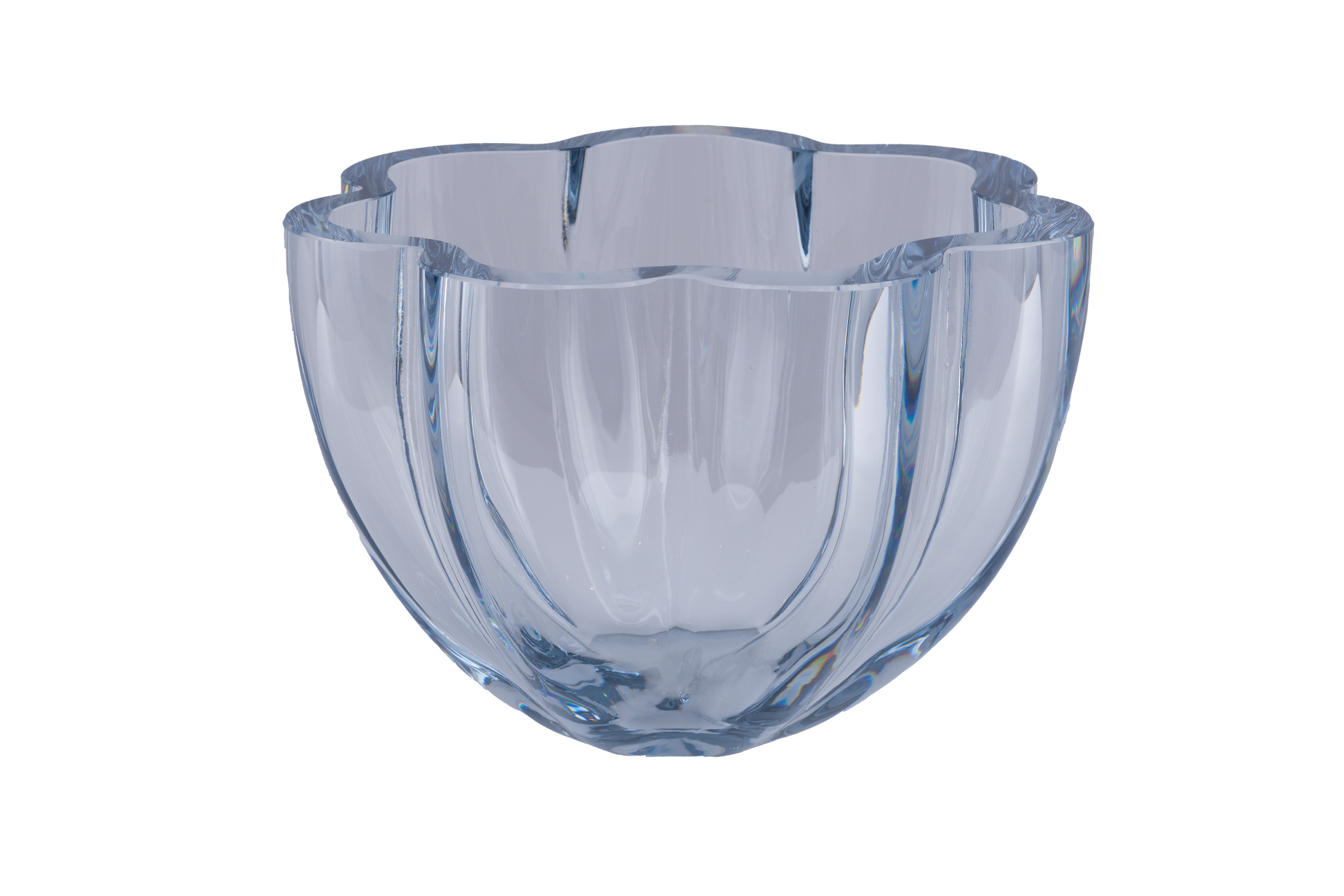 Strombergshyttan Glass Company Crystal Bowl