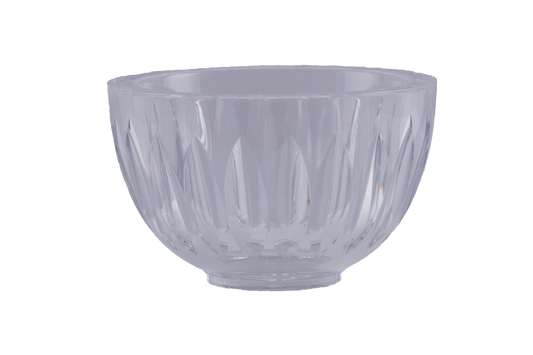 Orrefors Wedge Cut Crystal Bowl