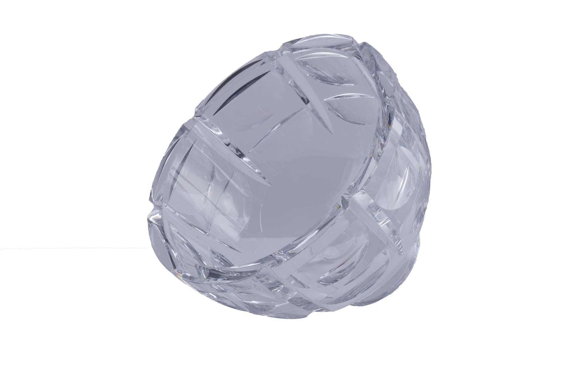 Orrefors "Thousand Windows" Cut Crystal Bowl