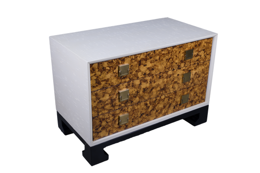 James Mont Style Faux Tortoiseshell Dresser