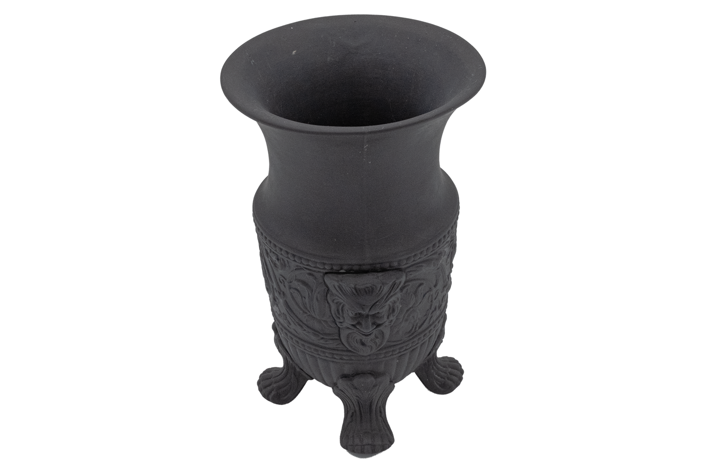 Wedgwood Solid Black Basalt Vase