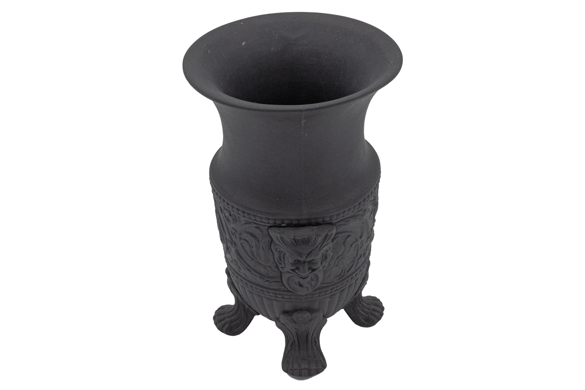 Wedgwood Solid Black Basalt Vase