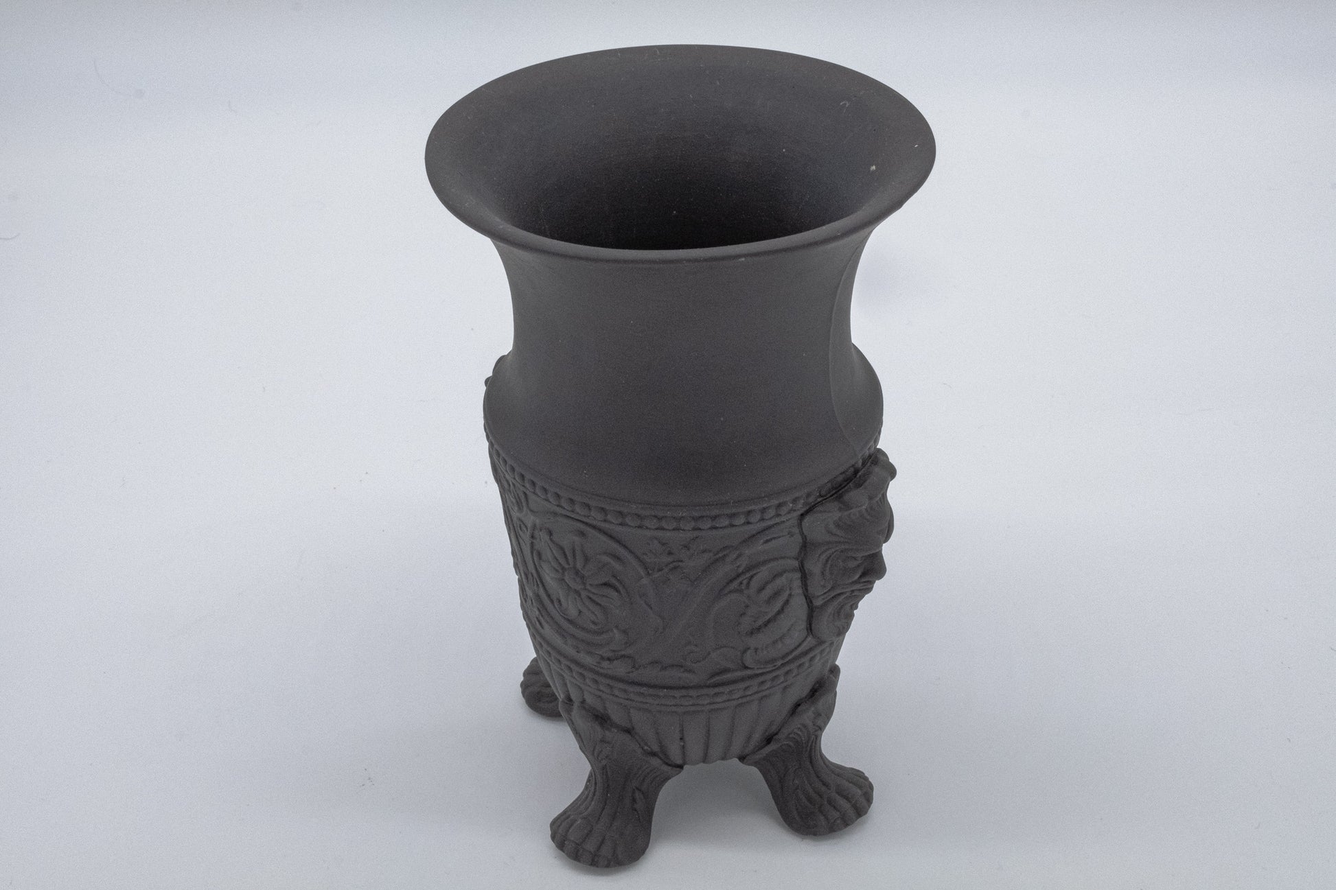 Wedgwood Solid Black Basalt Vase