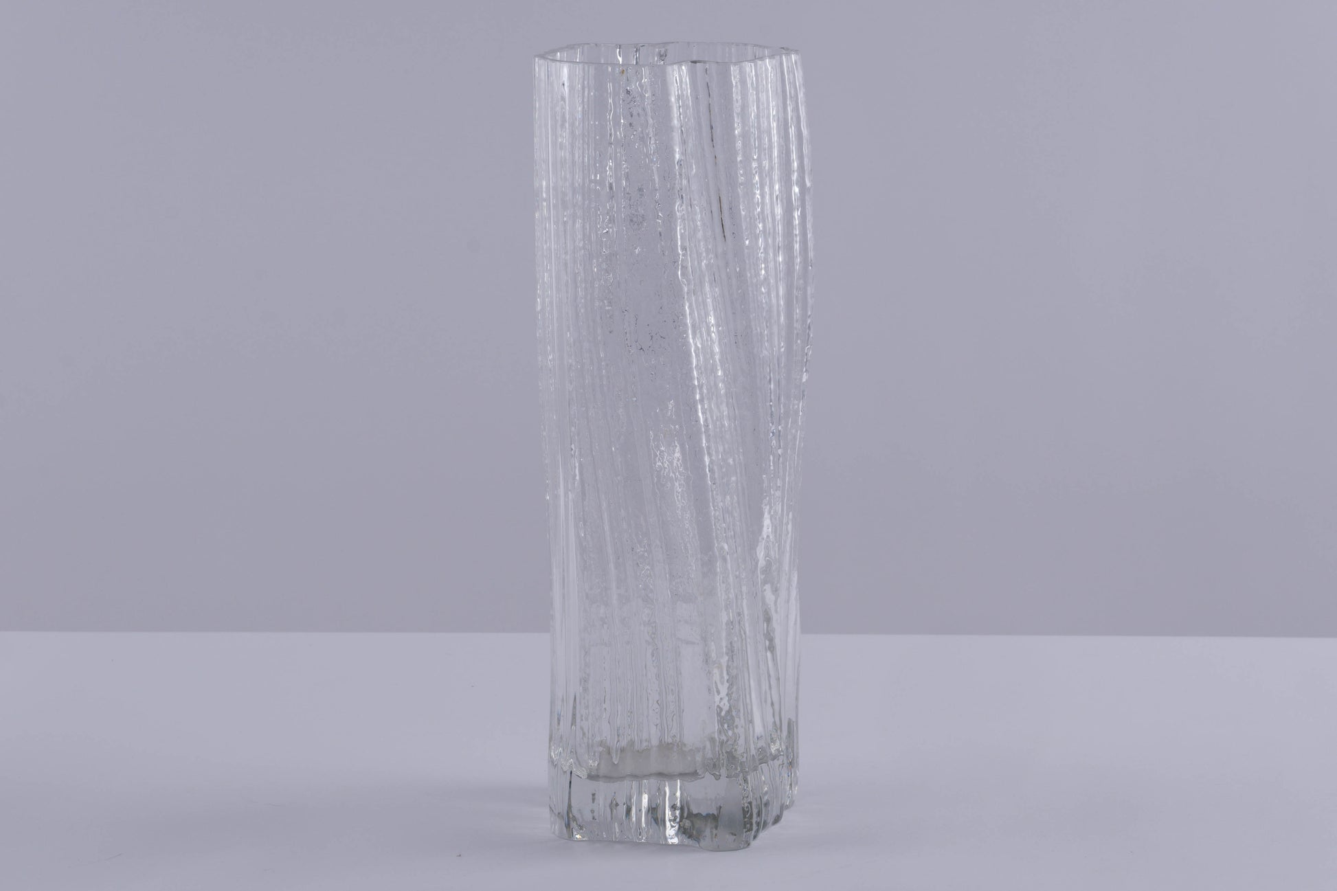 Finnish Iittala Tapio Wirkkala Art Glass Vase