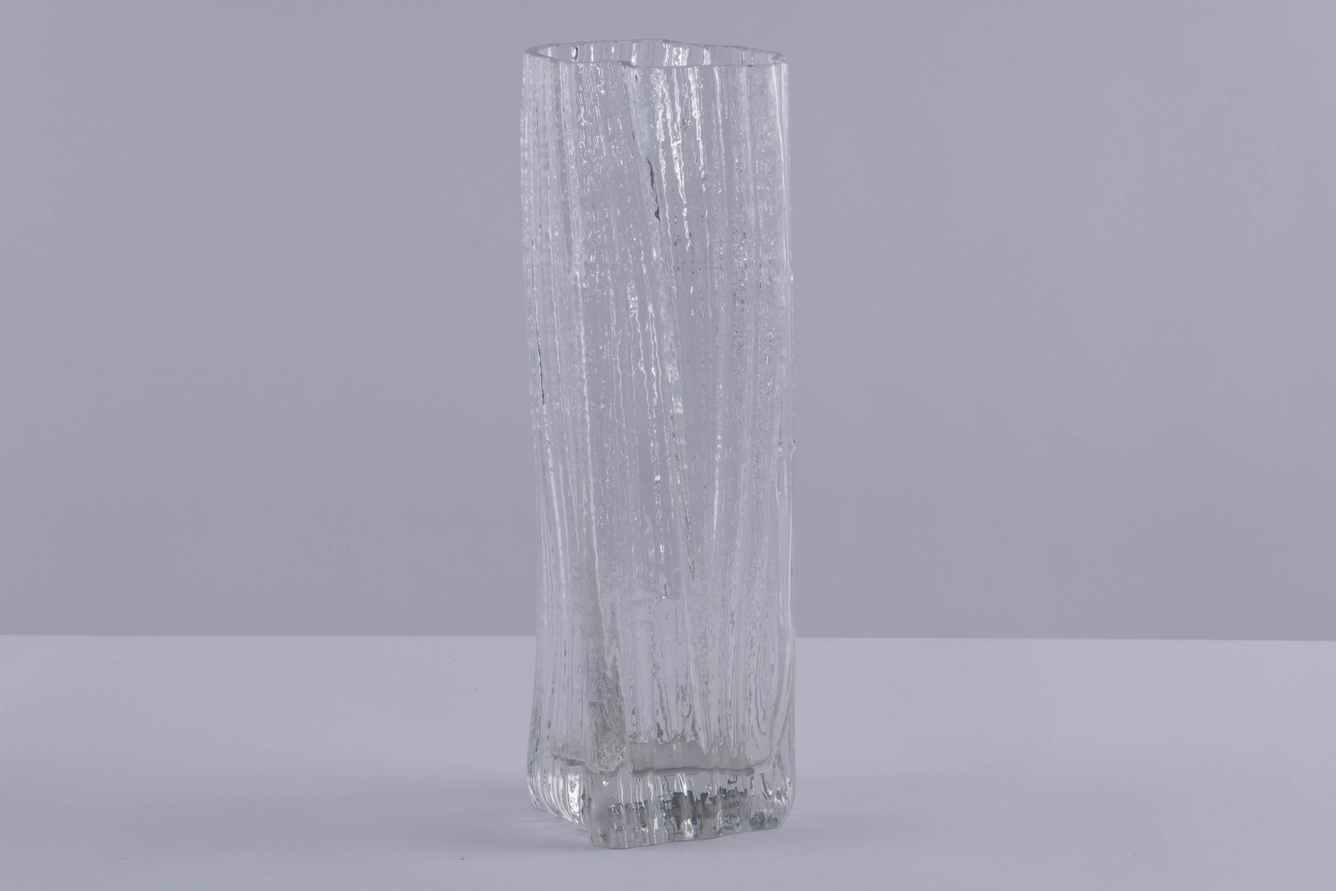Finnish Iittala Tapio Wirkkala Art Glass Vase
