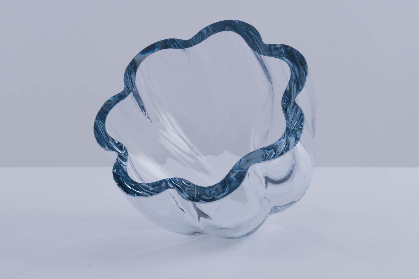 Strombergshyttan Glass Company Crystal Bowl