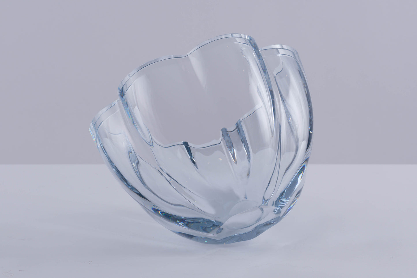 Strombergshyttan Glass Company Crystal Bowl