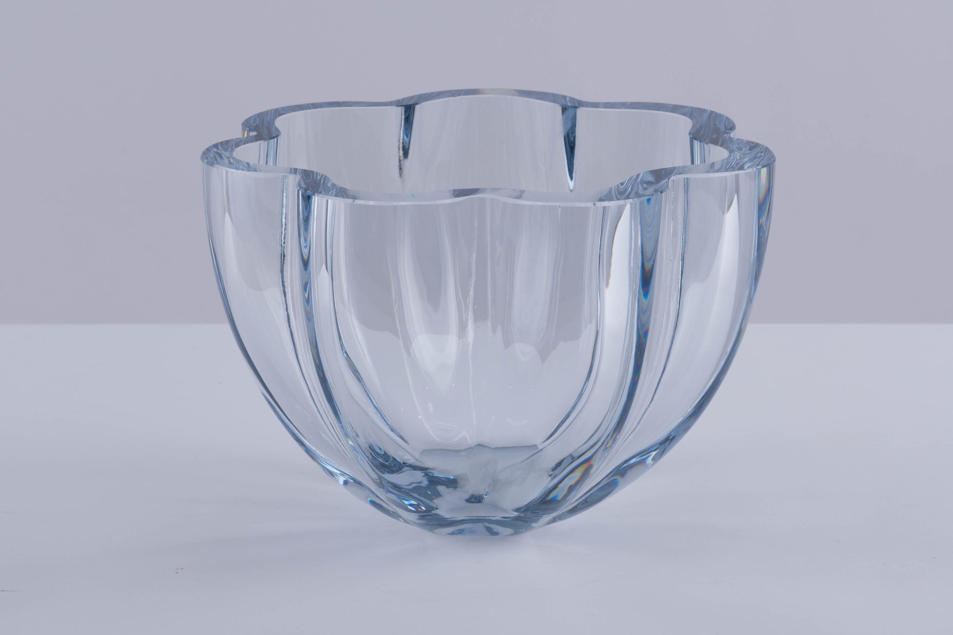 Strombergshyttan Glass Company Crystal Bowl