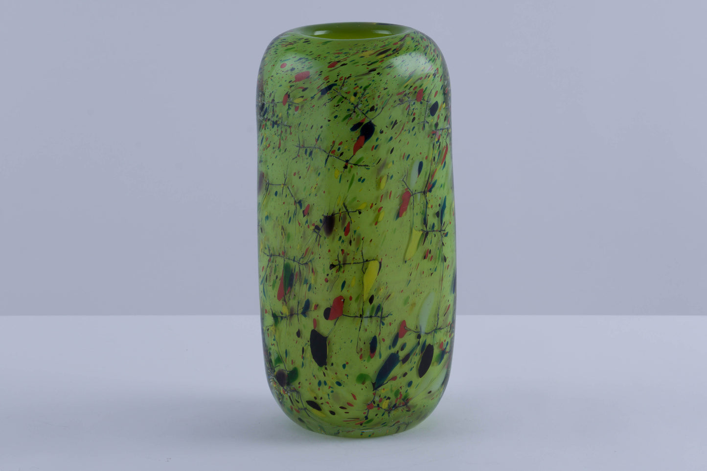 Colored Glass Vase