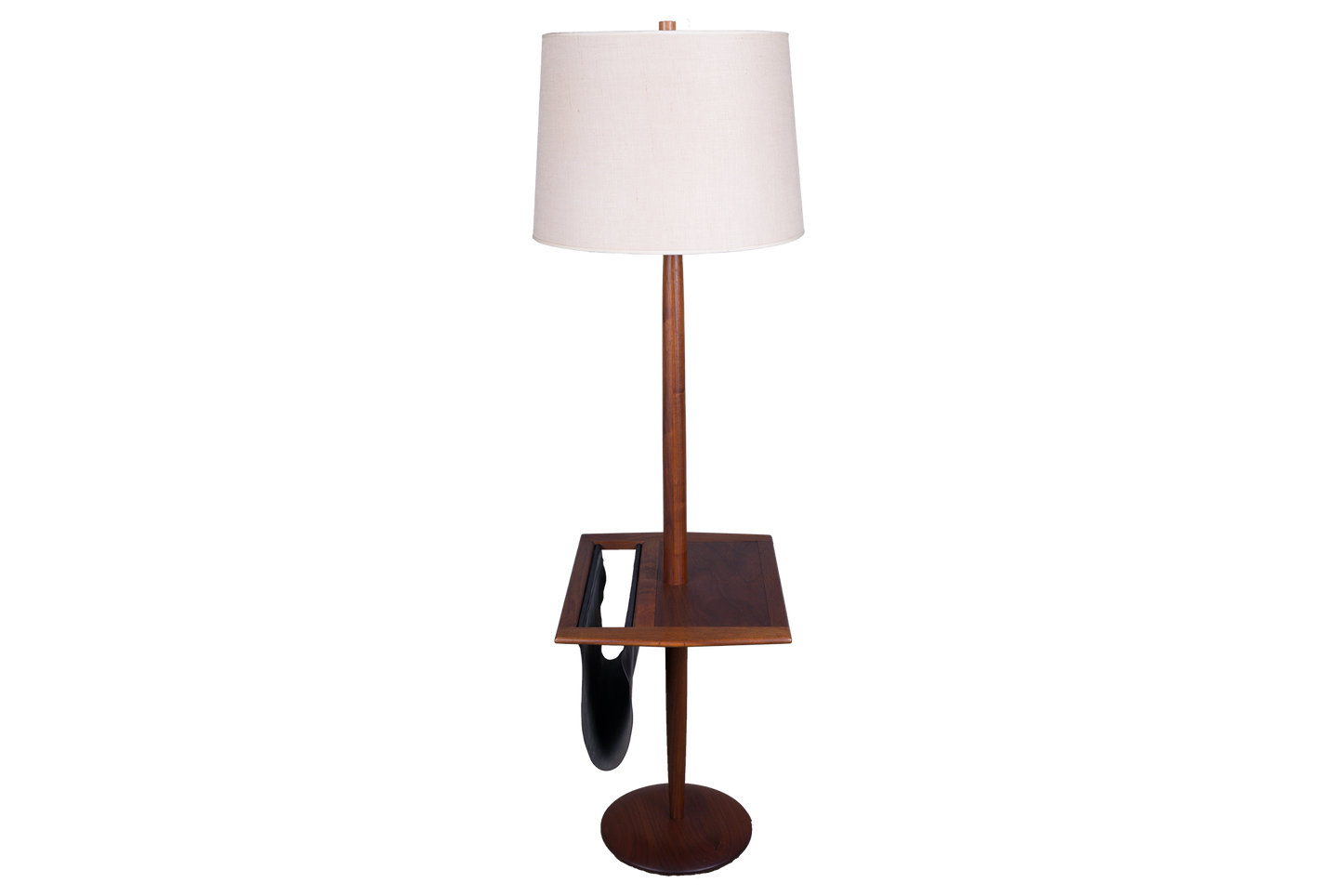 Laurel Floor Lamp with Magazine Rack