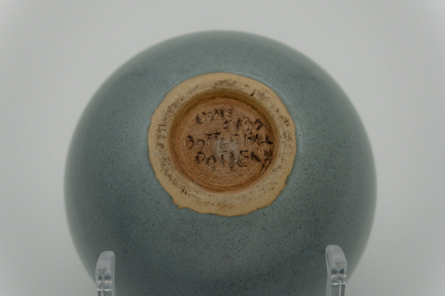 Arthur Rushmore Bottle Hill Studio Vase bottom markings